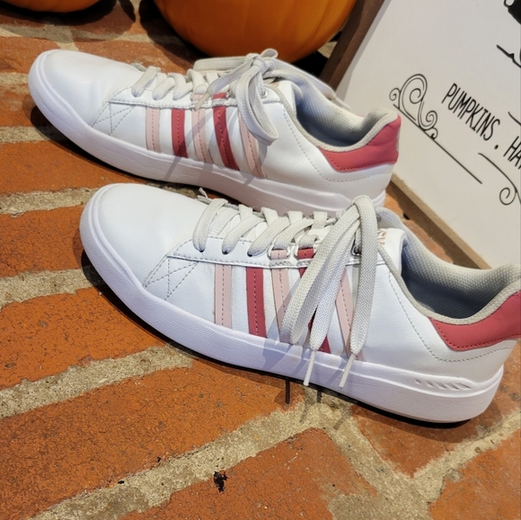 KSwiss Shoes Kswiss Pink White Old School Style Ortholite Insoles